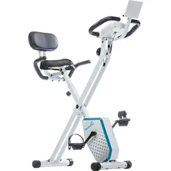 Heimtrainer Fitnessbike Foldaway X-1000 PLUS - Handpuls-Sensoren - klappbar EINHEITSGRÖSSE