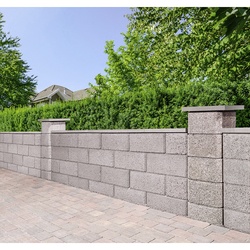 Mr. GARDENER Abdeckplatte, Beton, Glatt - grau