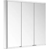 Keuco Modular 2.0 Spiegelschrank beleuchtet, Wandvorbau, 3-türig
