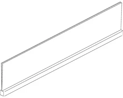 Bürstendichtung 8 x 1200 mm