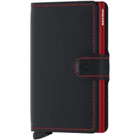 Secrid Miniwallet Unisex Kartenetui matte black & red