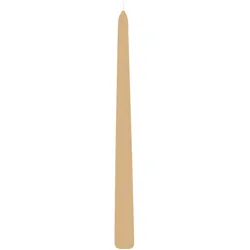 Wiedemann Kerzen Spitzkerzen Sand 300 x Ø 25 mm, 6 Stück