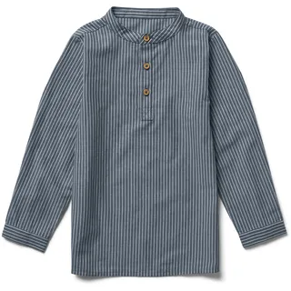 Tchibo - Kinderhemd - Gr. 98/104 - weiß/gestreift