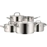 WMF Gourmet Plus Topf-Set 5-tlg. 3 x Fleischtopf + Bratentopf + Stielkasserolle