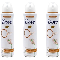 Dove Deodorant-Spray Apfelblütenduft Deo mit pflegendem Zink-Komplex und 0%