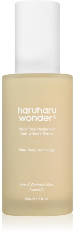 Haruharu Wonder Black Rice Hyaluronic hydratisierendes Antifaltenserum 50 ml