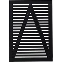 Plus Tokyo Einzeltor - Schwarz - 100 x 140 cm - schwarz