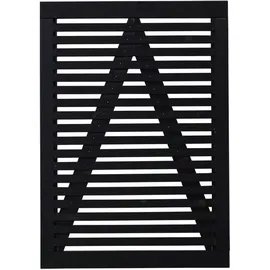 Plus Tokyo Einzeltor - Schwarz - 100 x 140 cm - schwarz