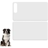 Kratzschutz für Türen, Kratzschutz für Hunde | Transparenter Türrahmenschutz, Selbstklebender Möbelschutz, Kratzschutz für Hunde und Katzen Verhindert Kratzer und Schäden (Weiß1)