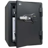 Profirst Feuerschutztresor FireGuard 60 Elektronikschloss mit Fingerprint
