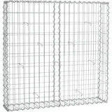 Estexo Spiral Steingabionen Steinkorb Wand Drahtkorb Mauer (1 Stück 100x100x20 cm