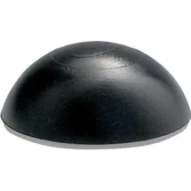 homeXpert Türpuffer Schwarz 32 mm