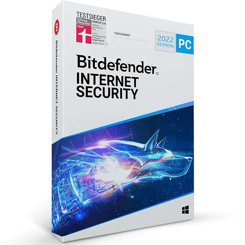 Bitdefender Internet Security 2022 | 10 Geräte / 3 Jahre | Sofortdownload + P...