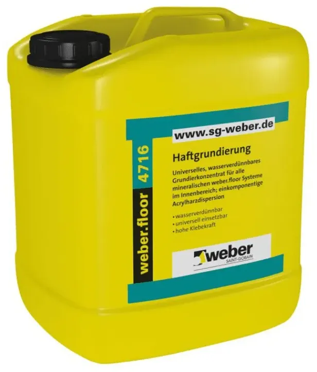 Haftgrundierung - weber.floor 4716 - 5ltr - Bodengrundierung