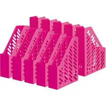 HAN Stehsammler KLASSIK A4/C4, pink, Packung mit 10 STÜCK,