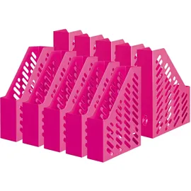 HAN Stehsammler KLASSIK A4/C4, pink, Packung mit 10 STÜCK,
