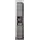 trendteam Runner Hochschrank 30 x 190 x 31 cm Grau Holz