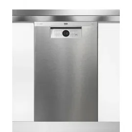 Beko BDUS26040XQ Einbau-Geschirrspüler (unterbaufähig, 448 mm breit, Pearl Inox)