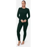 Danish Endurance CORE MERINO THERMO SET - 1-Pack - Dunkelgrün - S