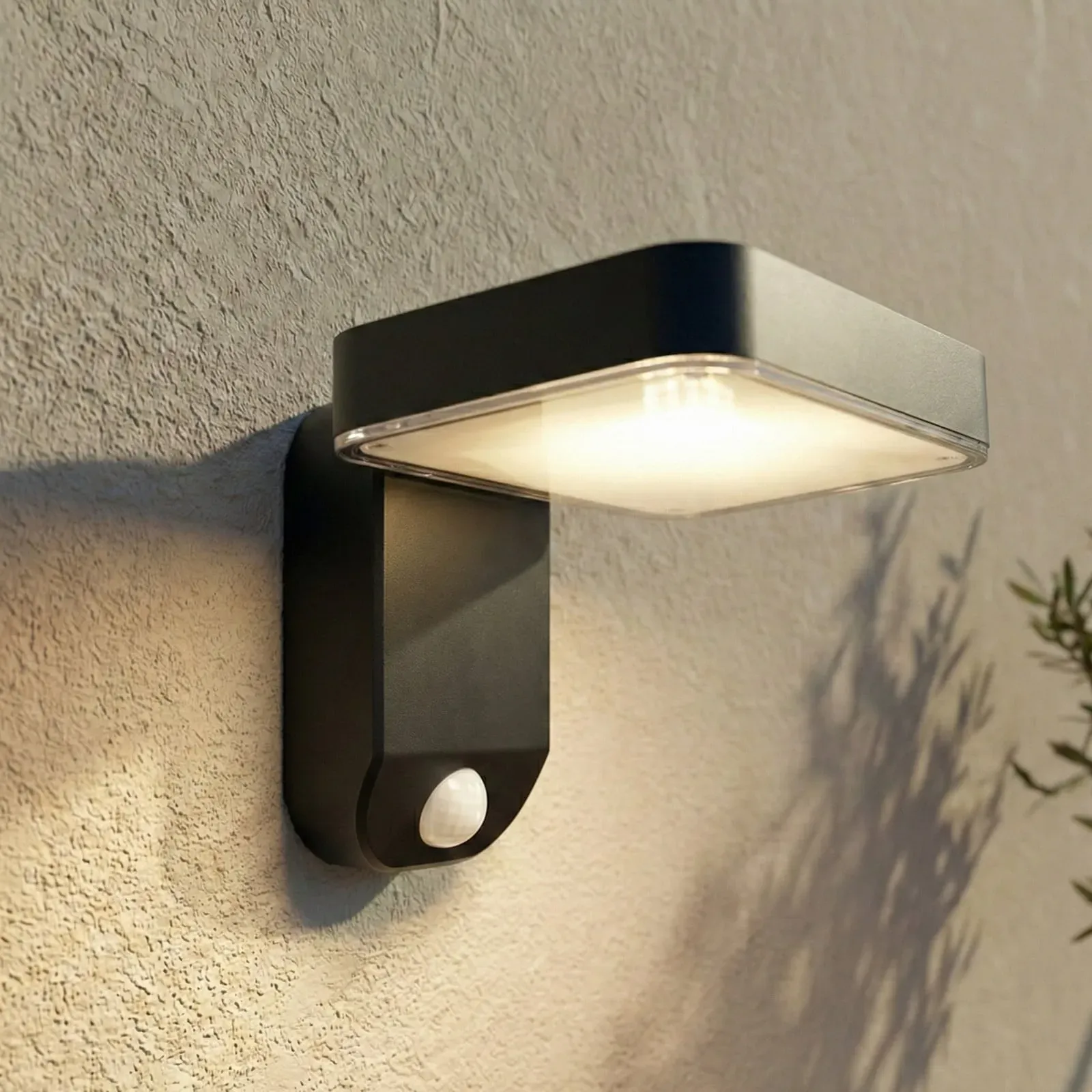 Außenleuchte PRIOS, Tarlson, Schwarz, für Terrasse, Kunststoff, Modern - 18 - 12