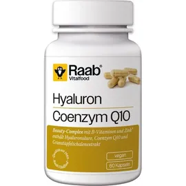 Raab Vitalfood Hyaluron Coenzym Q10 Kapseln 60 St.