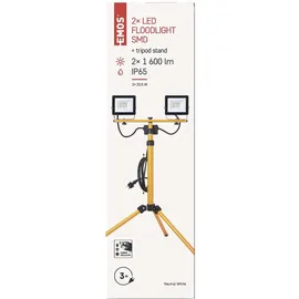 EMOS Emos, LED-Strahler HOBBY SLIM, 2x 20W + Stativ