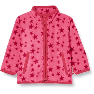 Playshoes Fleece-Jacke Sterne, in pink