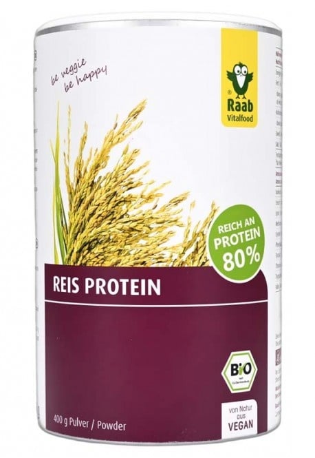 Raab Reis Protein Pulver bio 400g