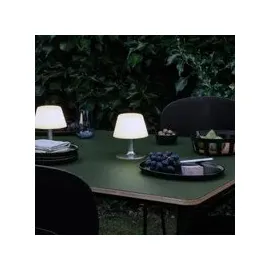 eva solo Tischleuchte Aluminium, Glas, Kunststoff Ø 13,3 x H 16,2 cm 1 Stück weiß