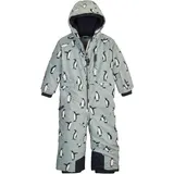 KILLTEC first instinct by killtec Kinder Skioverall/Schneeanzug mit Kapuze FISW 26 MNS ONPC, stahlmint, 86, 42104-000