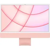 Apple iMac 24" All-In-One Desktop PC System (Mitte 2021), M1, 8GB RAM, SSD 256GB, M1 8-core GPU, macOS Big Sur, INT KB, Pink