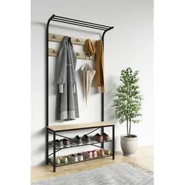 VCM Taliro 100 x 40 x 30 cm braun / braun