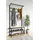 VCM Taliro 100 x 40 x 30 cm braun / braun