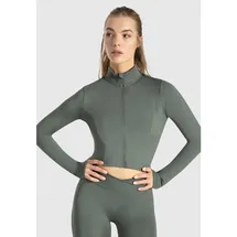 SMILODOX Crop Jacke Nilai, in Khaki | Gr.: XS