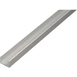 GAH Alberts U-Profil selbstklemmend Aluminium silber 12,9 x 10 x 1,5 mm 1 m