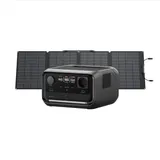 Ecoflow ECOFLOW RIVER 3 Plus Tragbare Powerstation, 286 Wh LFP Batterie Powerstation 89600 mAh, Bis 1200 W, 16h+ für <100 W-Geräte, erweiterbar auf 858 Wh