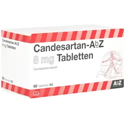 Candesartan AbZ 8 mg Tabletten 98 St