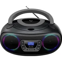 Denver TDB-212GR CD-Radio DAB+, DAB, FM AUX, USB, Bluetooth®, CD Schwarz, Grau