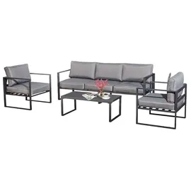 Jet-Line Kreta II Lounge-Set Hellgrau