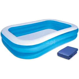 Aufblasbarer Familienpool 262 x 175 x 51 cm (54006)