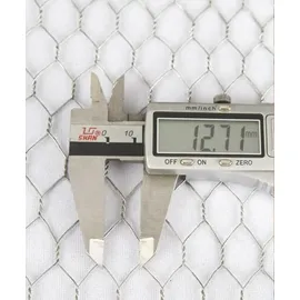 EXCOLO Hasendraht grün 100cm, x 25m, Drahtgeflecht sechseckig Maschendraht 13mm) Draht - grün