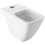 Geberit iCon Square Stand-WC für AP-Spülkasten aufgesetzt, Tiefspüler, geschlossene Form, Rimfree weiß/KeraTect 200930600