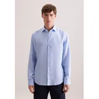 Seidensticker Leinenhemd Slim Fit Blau XL