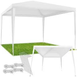 tectake® Pavillon, 3 x 3 m, mit UV-Schutz, wasserdicht
