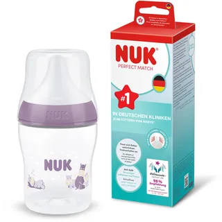 NUK Perfect Match Hippo Flasche 0m+ 150 ml