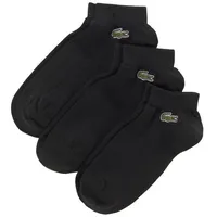 Lacoste Socken 3er Pack RA4183/8VM, Schwarz,