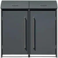 Westmann Mülltonnenbox Moderna 2 139 x 83 x 135 cm anthrazit