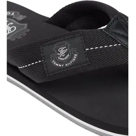 Tommy Hilfiger Patch Hilfiger Beach Sandal Black 44