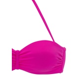 VIVANCE Bügel-Bandeau-Bikini Damen pink Gr.34 Cup C
