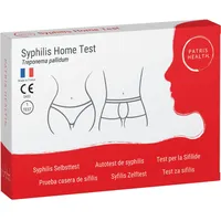 Syphilis Selbsttest – Blut-Schnelltest für Zuhause auf Geschlechtskrankheiten Patris Health® 1 St Test